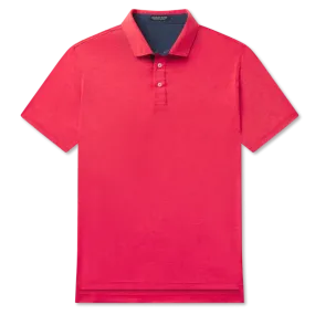 Lisbon Heather Performance Polo – Strawberry Fizz